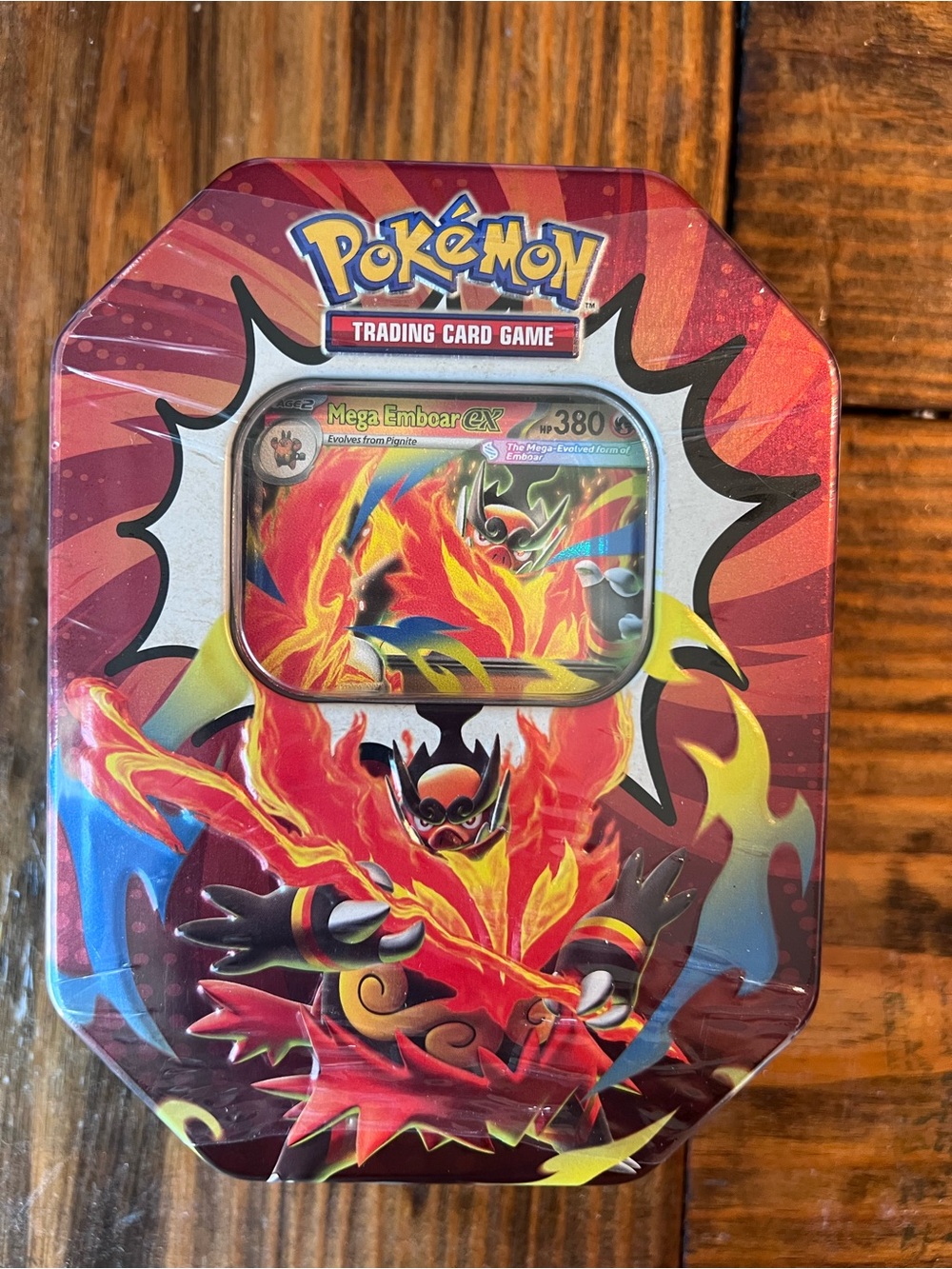 Authentic Factory Sealed Pokemon Mega Evolution Ascended Heros Collector Tin